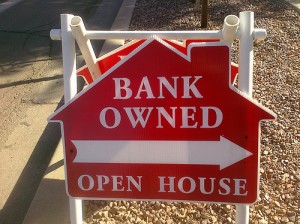 Bank Owned Open House Sign