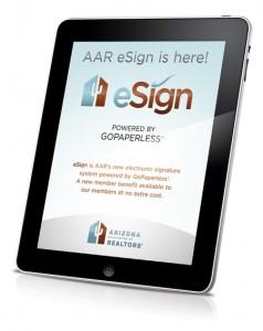 AAR eSign App now available for free from the Apple App Store