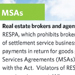 Market Services Agreements