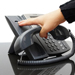 hang up the phone