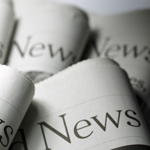 News headline in newspapers