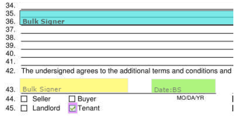 eSign Step 4: ADD Signing Locations